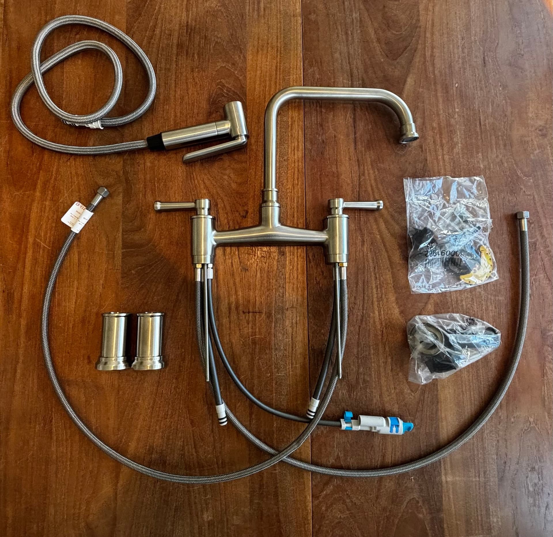 Brizo | Artesso Bridge Faucet with Side Sprayer - alternate view