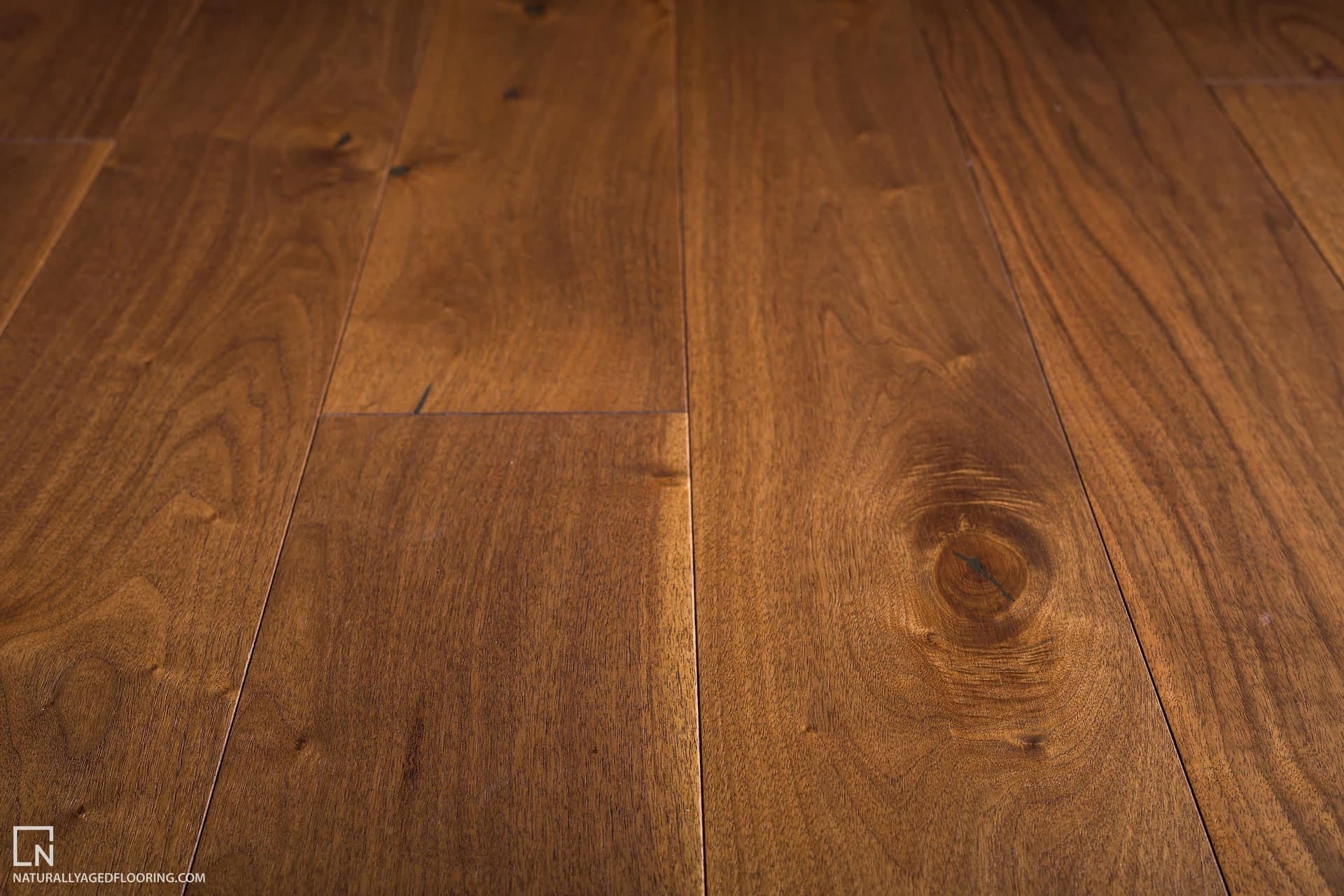 Walnut Solid Hardwood Flooring Planks - from Naturally Aged Flooring Medallion Collection NIB