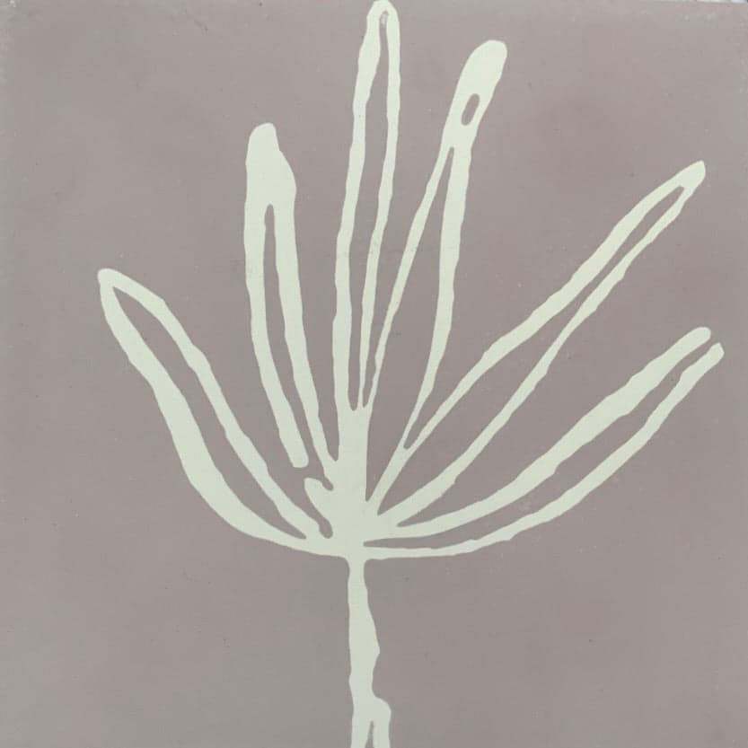 Concrete Collaborative | Strands 8x8 Indio Agave in Lilac with Blonde Accent