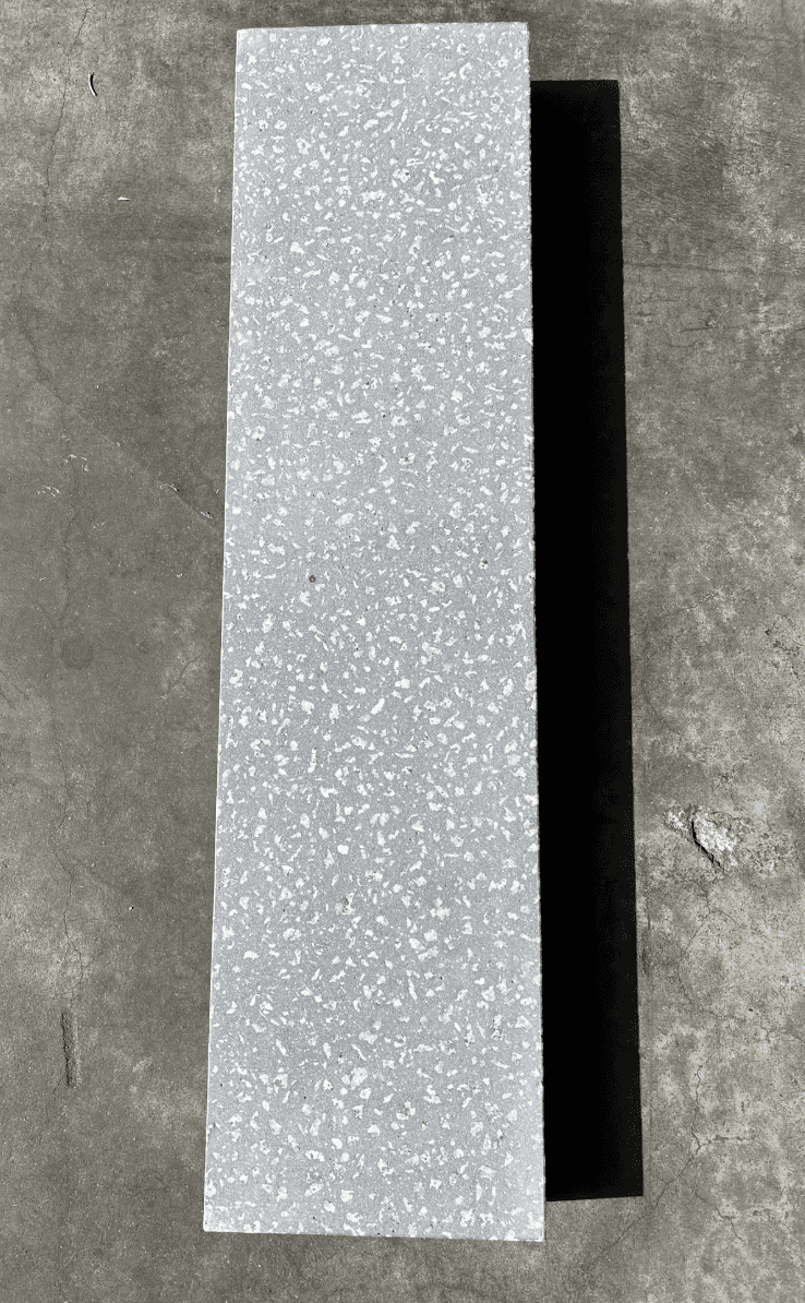 Concrete Collaborative | Trails Mid Grind Ebony Pavers 6-1/8"x24"x2"
