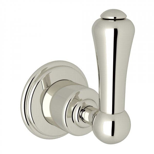 Rohl Perrin & Rowe Georgian 3/4-inch wall valve trim in polished nickel
