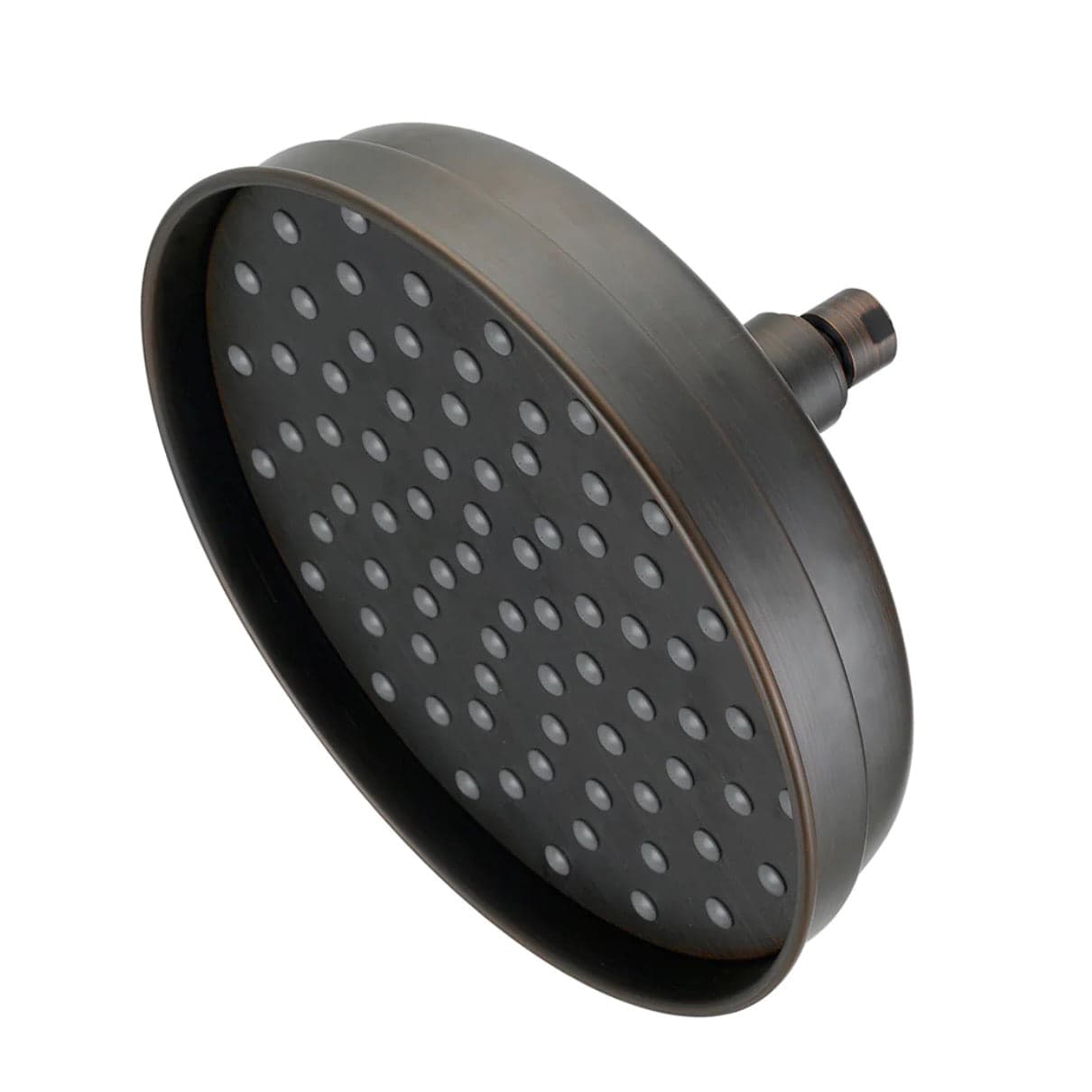 Rain Cloud 10" Water Sense Shower Head with brass housing and self-cleaning rubber jets