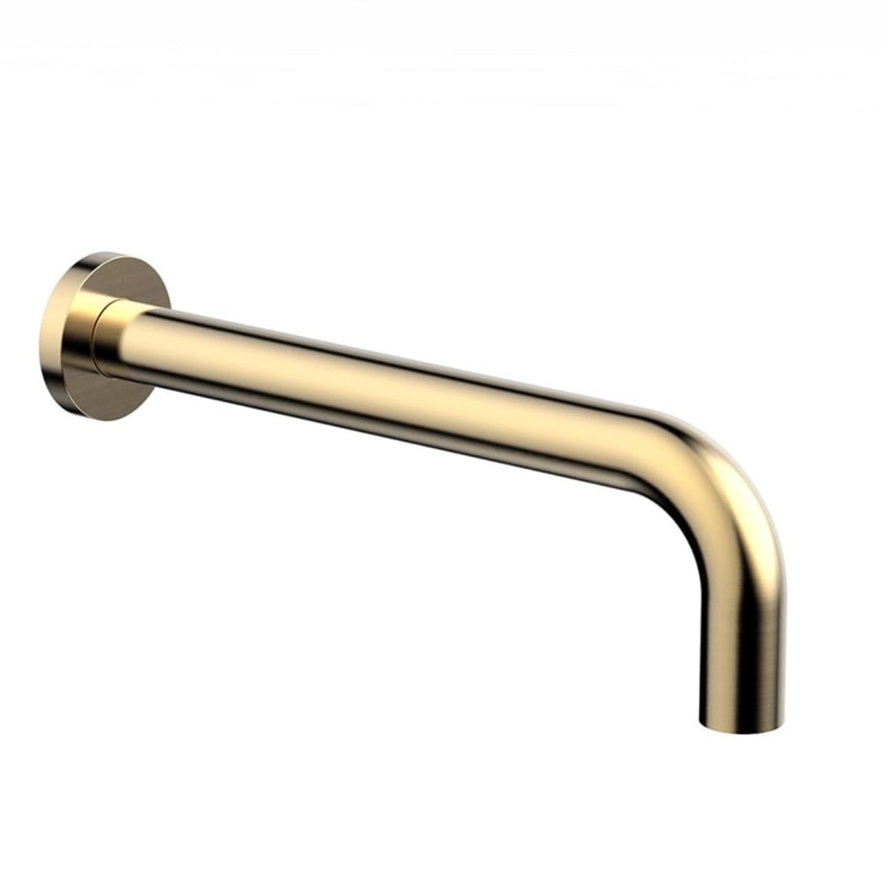 Phylrich Wall Tub Spout 10" Basic in Satin Brass