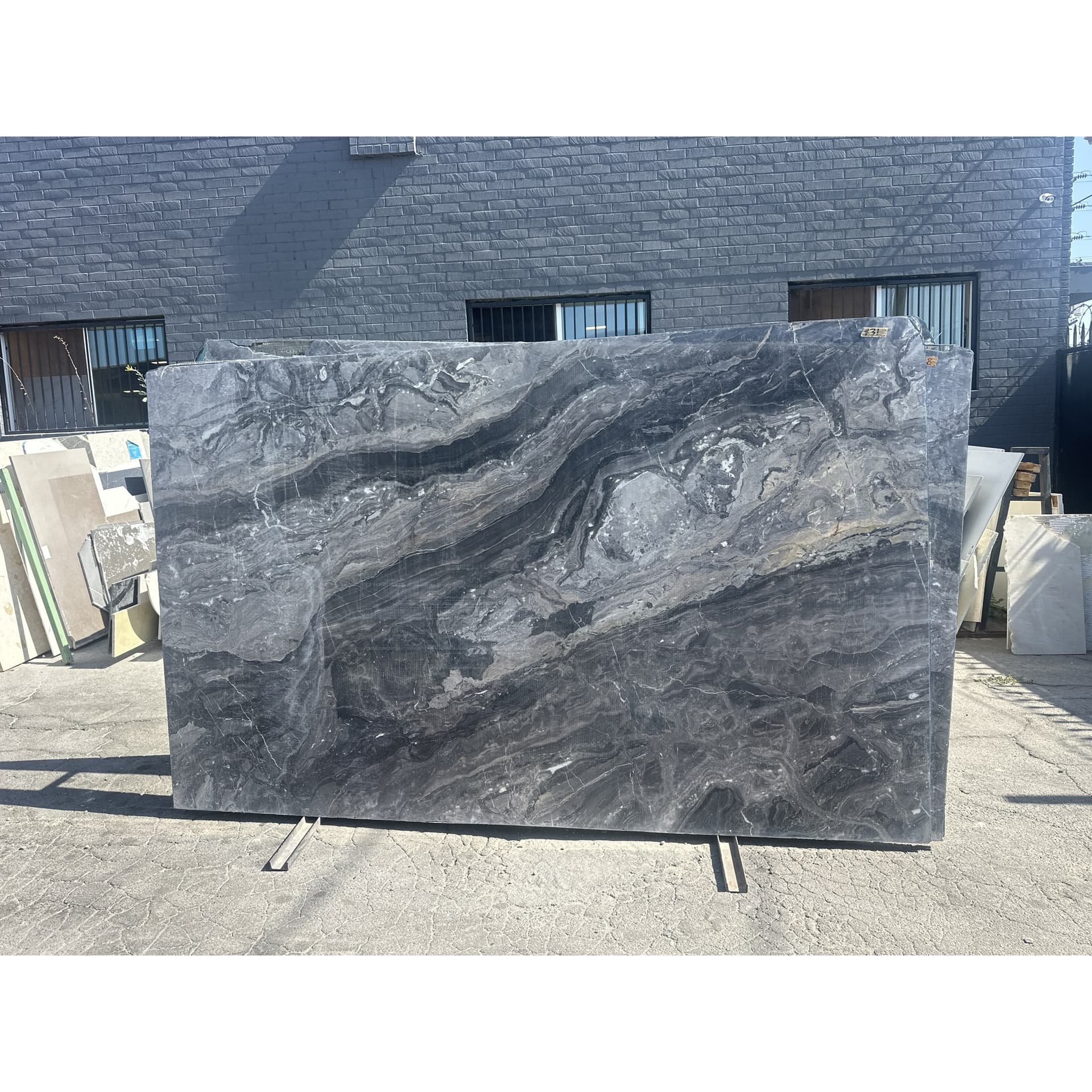 Stoneland USA | Arabescato Orobico Italian Marble Slabs — Undamaged, 3/4", approx. 126" × 75"