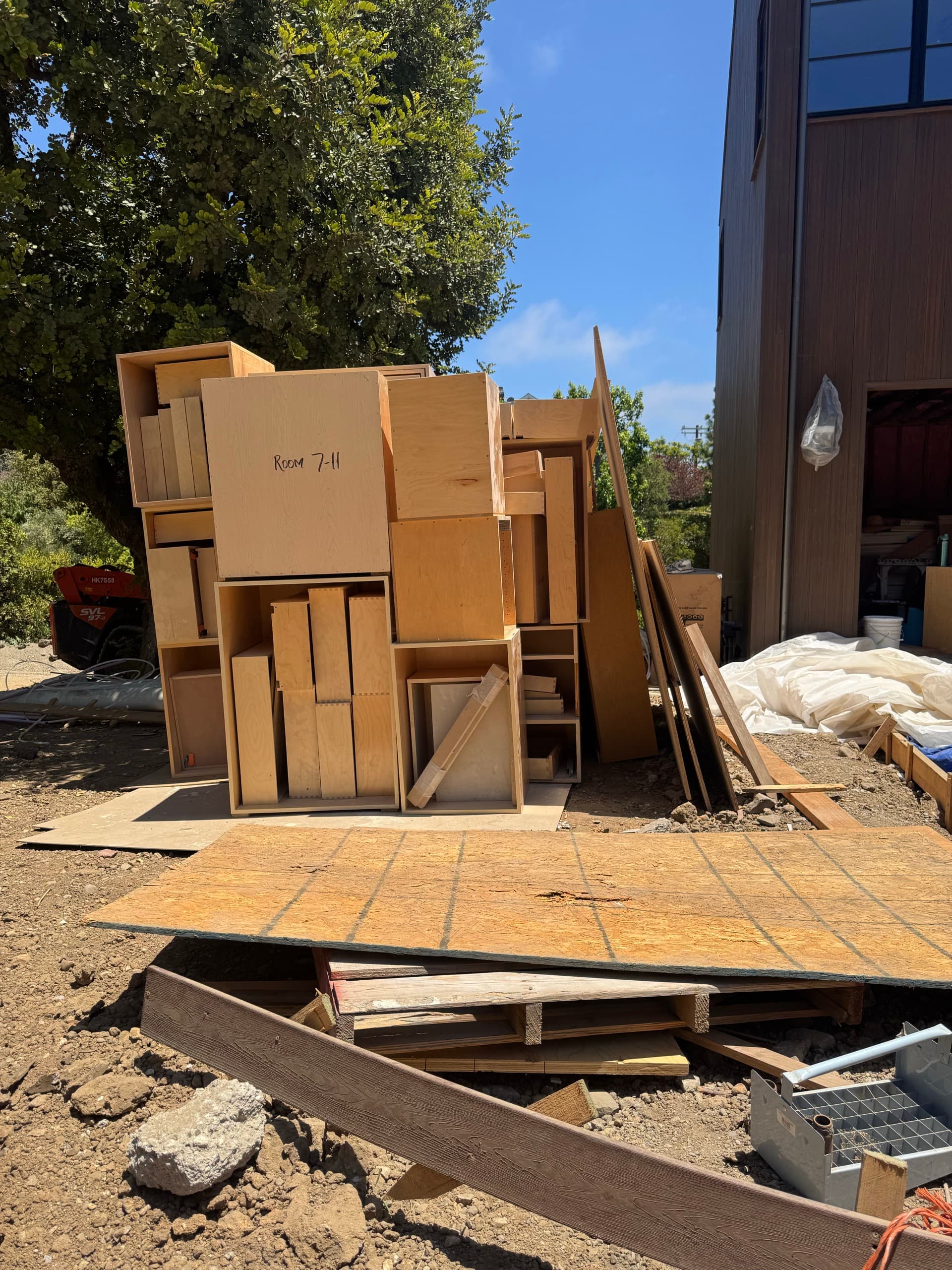 Reclaimed Custom Cabinetry — Cabinet Boxes & Drawers (Lot) - alternate view