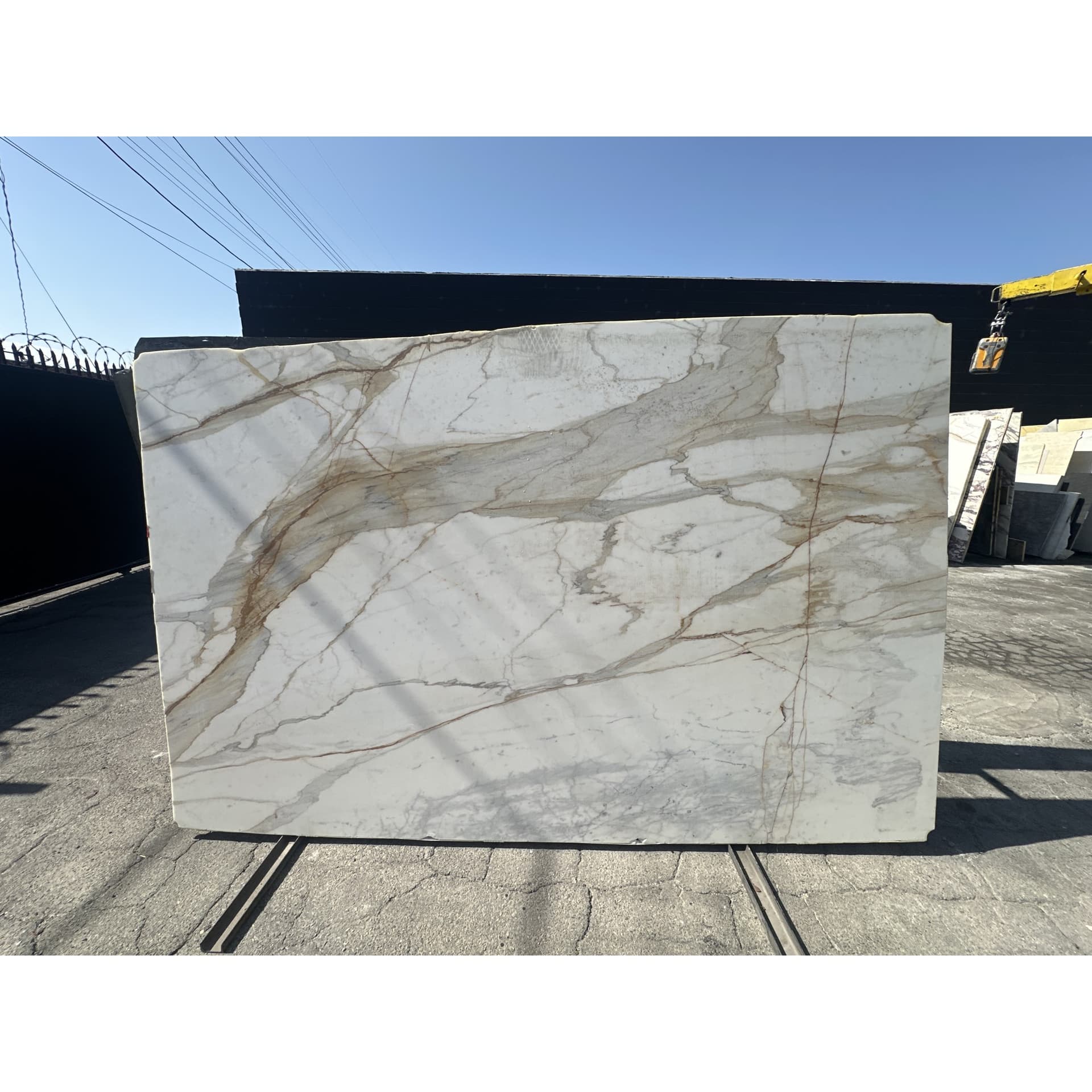 Stoneland Usa Calacatta Macchia Vecchia Extra Italian Marble Slabs — 3/4", approx. 119" × 75"