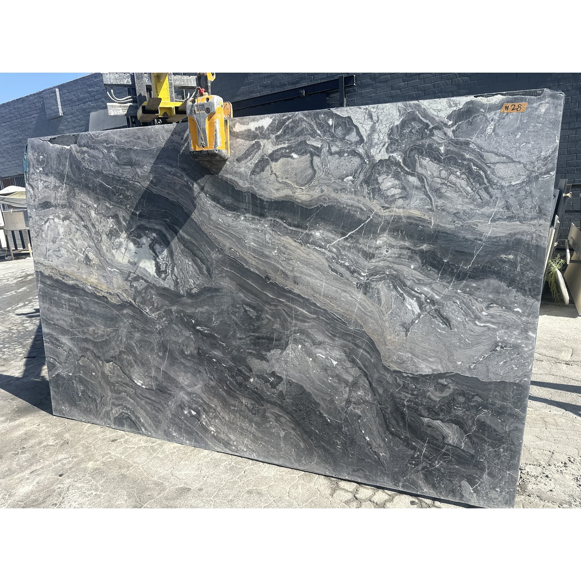 Stoneland Usa Arabescato Orobico Italian Marble Slabs — Chipped, 3/4", approx. 126" × 75"