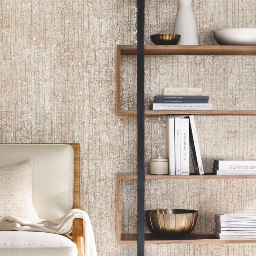 Hartmann & Forbes | Cathedral Wallcovering in Gilded - alternate view