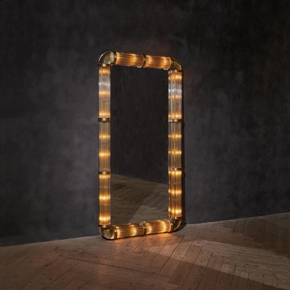 Timothy Oulton | Newton Tall Mirror in Bronze