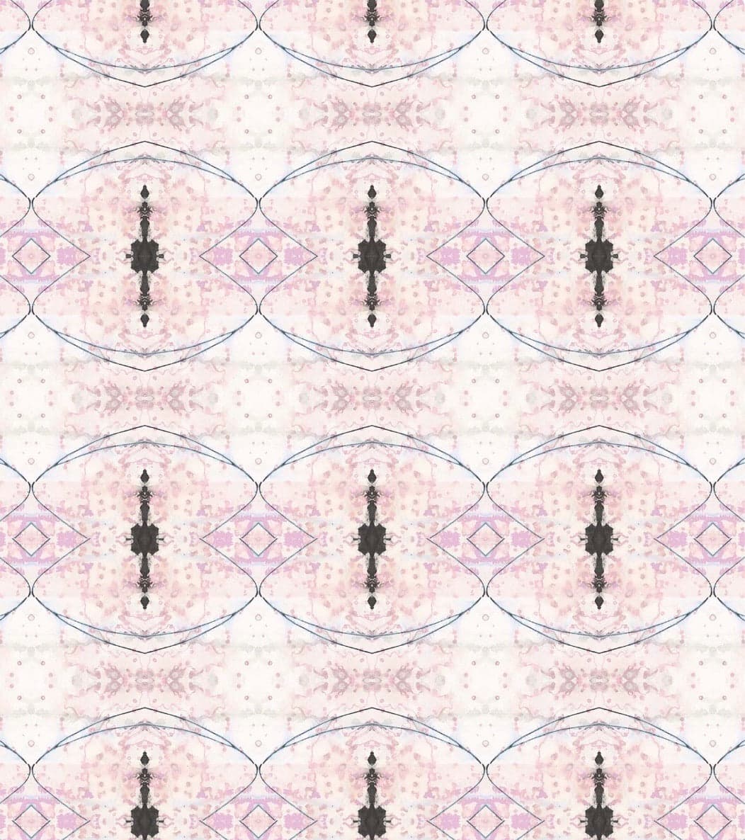Eskayel | Shaman's Smoke Wallpaper in Light Raspberry