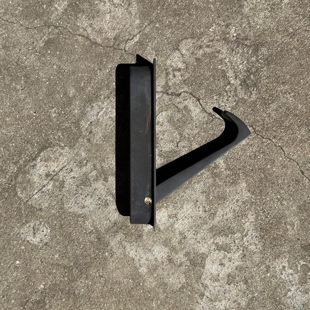 Designer Doorware Heavy Duty Edge Pull in Oil Rubbed Bronze, brass door handle