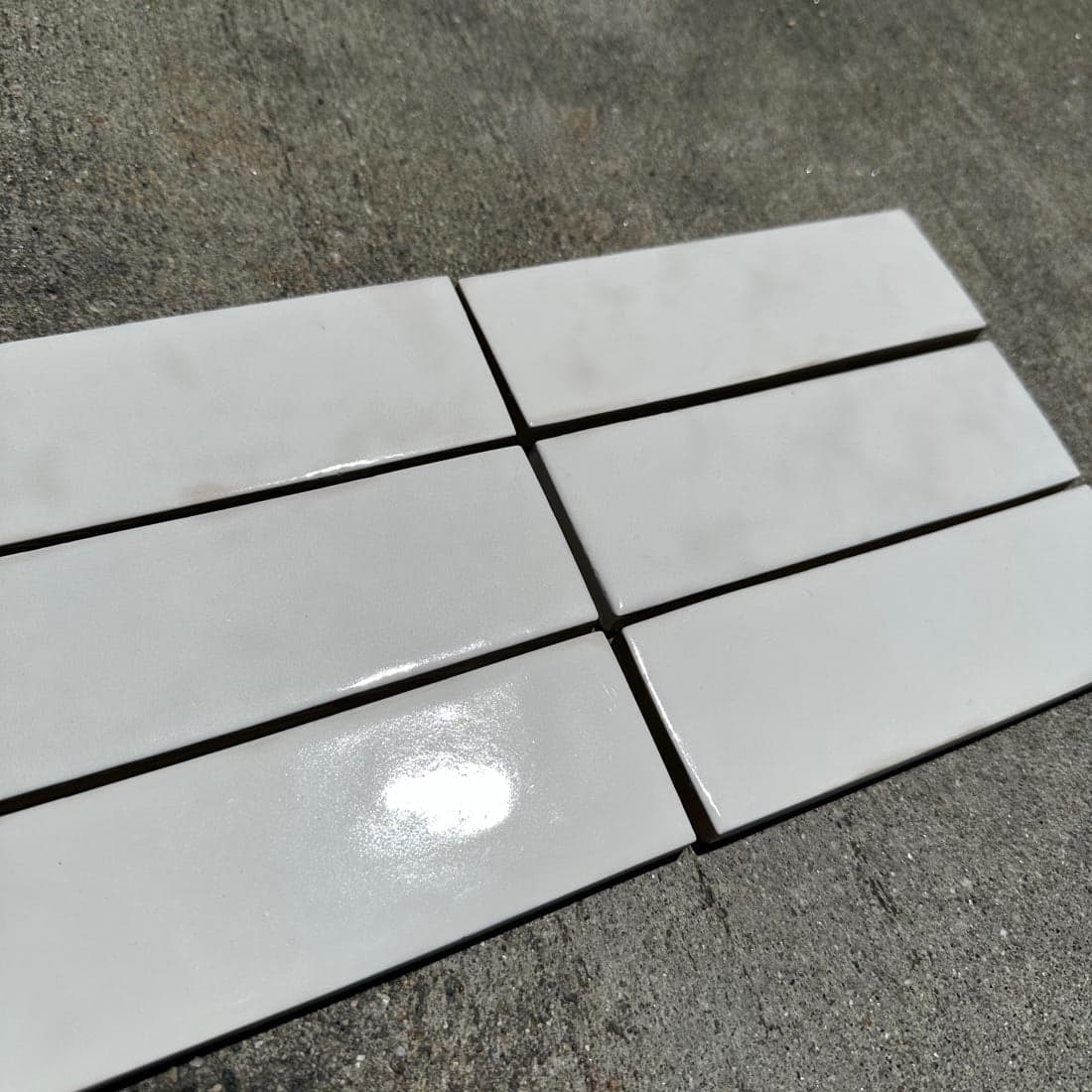 WOW Design | Bejmat White Gloss 2x6 Tiles - alternate view