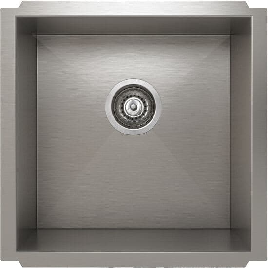 Julien | ProChef 18″ Undermount Single Bowl Kitchen Sink Stainless Steel
