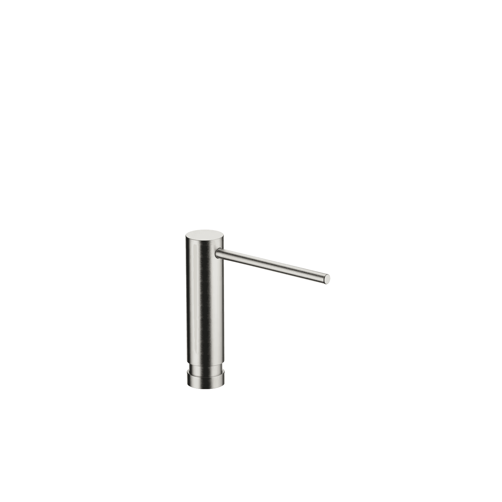 Dornbracht Brushed Platinum Soap Dispenser, metal, 125mm height, 500ml capacity