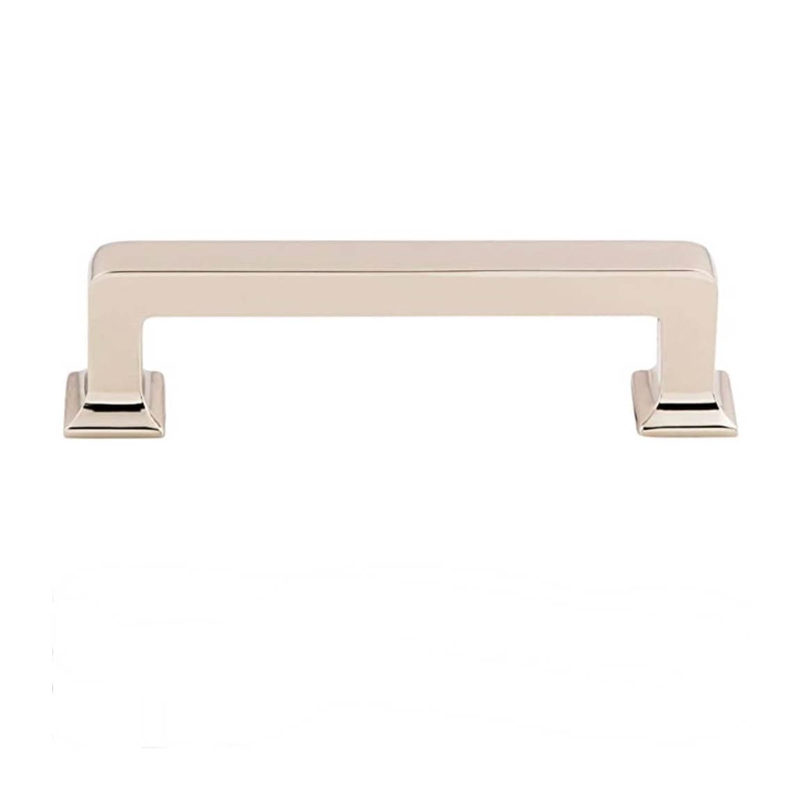 Top Knobs Transcend Collection Ascendra Pull, 4-7/16 in, polished nickel