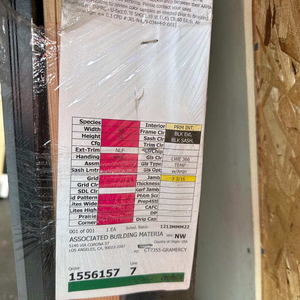 Jeld Wen | Casement Window 48" x 56" - alternate view