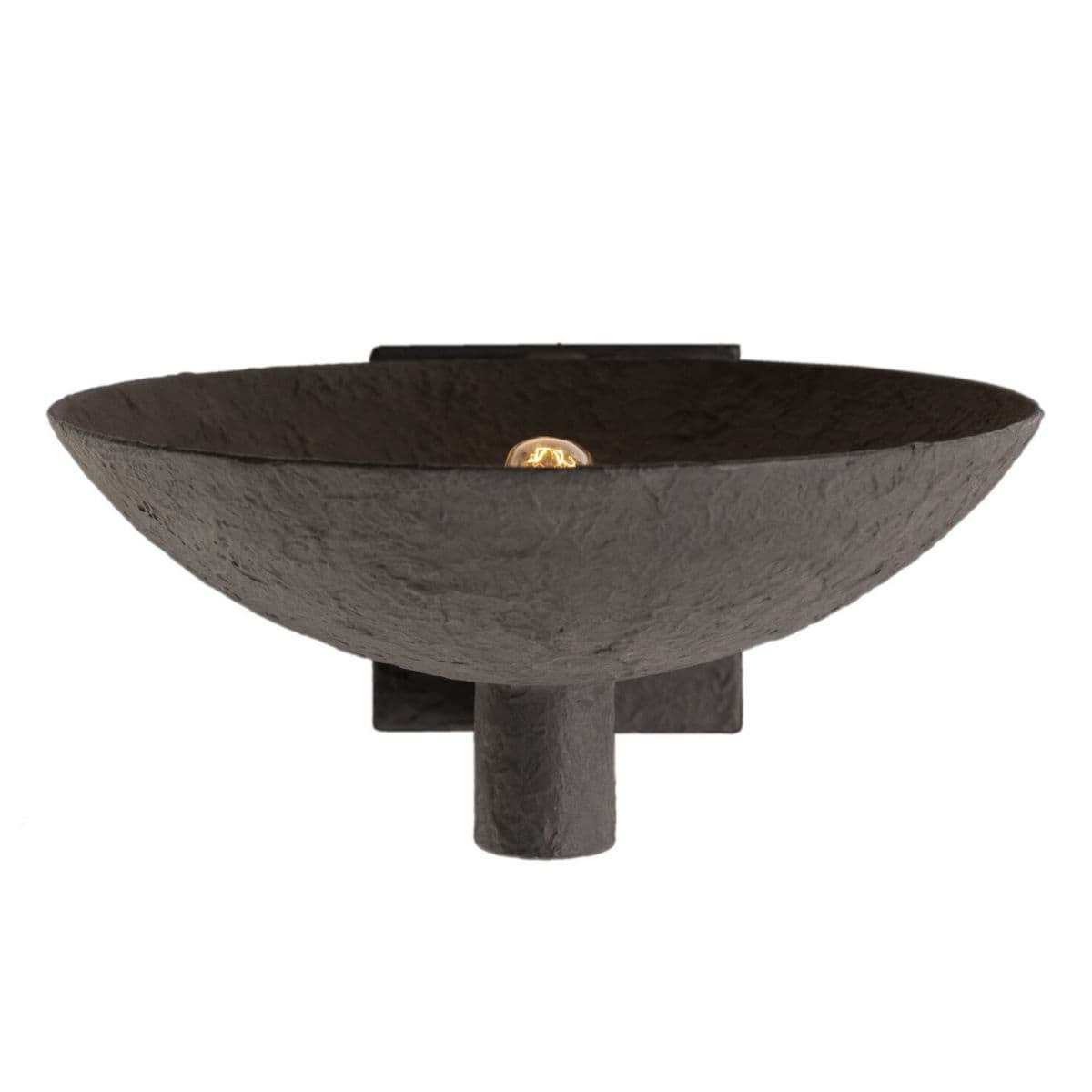 Four Hands | Santorini Wall Sconce — Matte Black Plaster