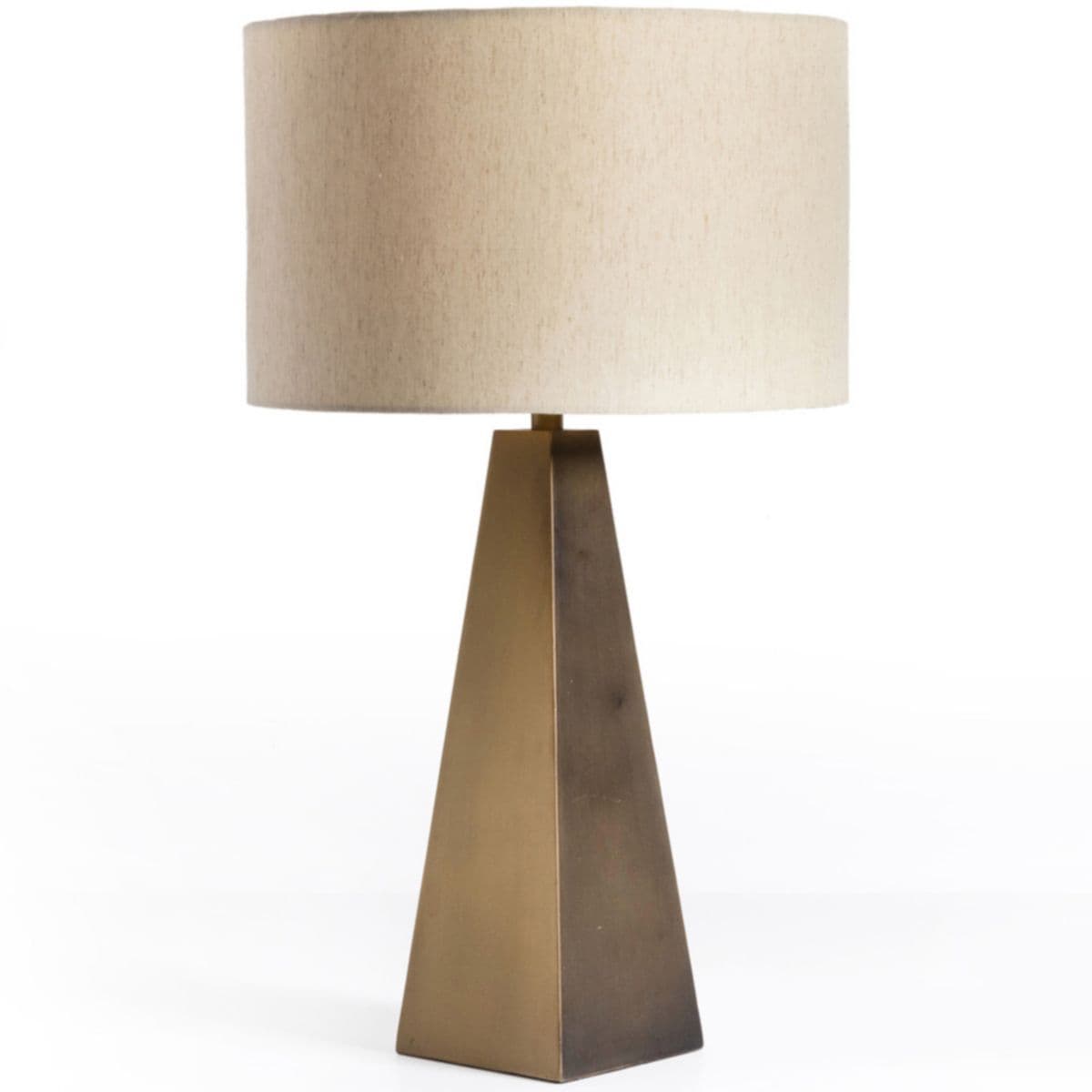 Four Hands | Leander Table Lamp — Dark Antique Brass