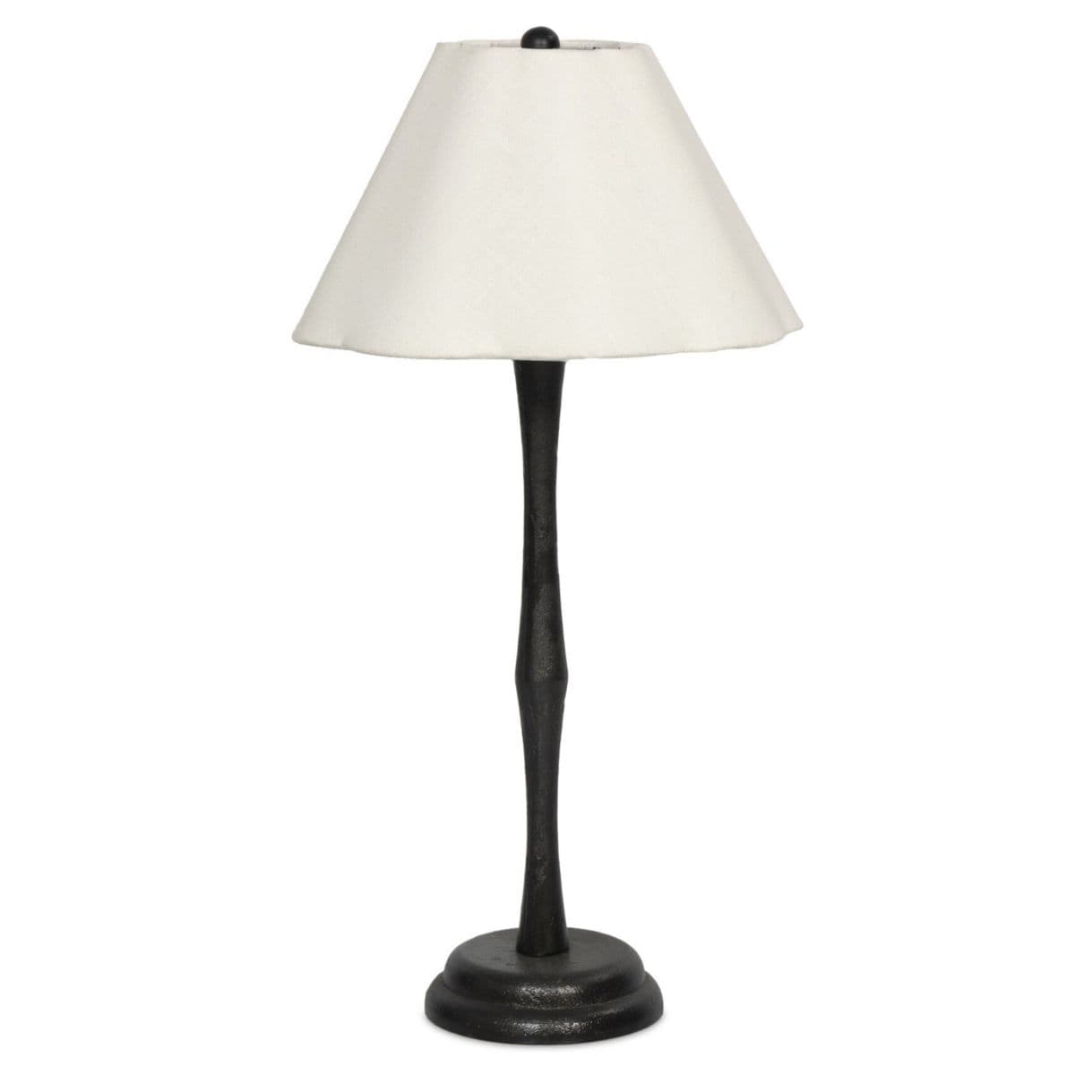 Four Hands | Isabeau Table Lamp — Black Wrought Iron with Matte Black