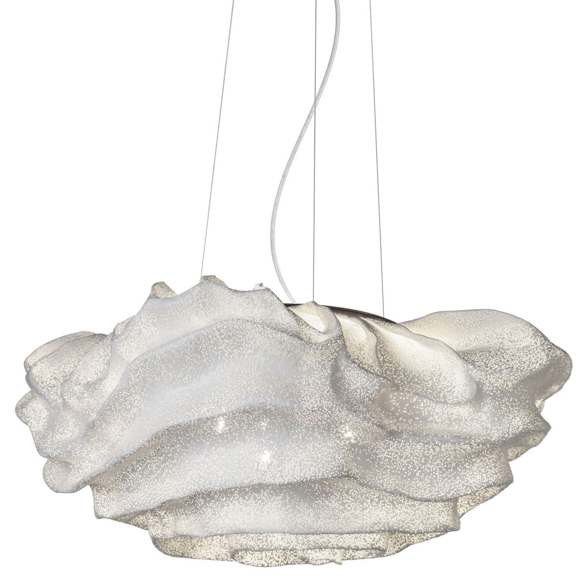 a-emotional light Nevo Pendant — White, 18.5 Inch, Replaceable Bulb