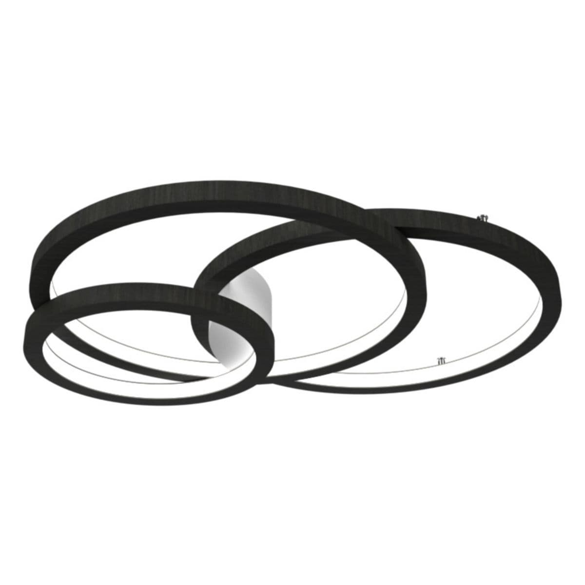 Accord Lighting | Frame LED Round Flushmount — Charcoal, 33 Inch