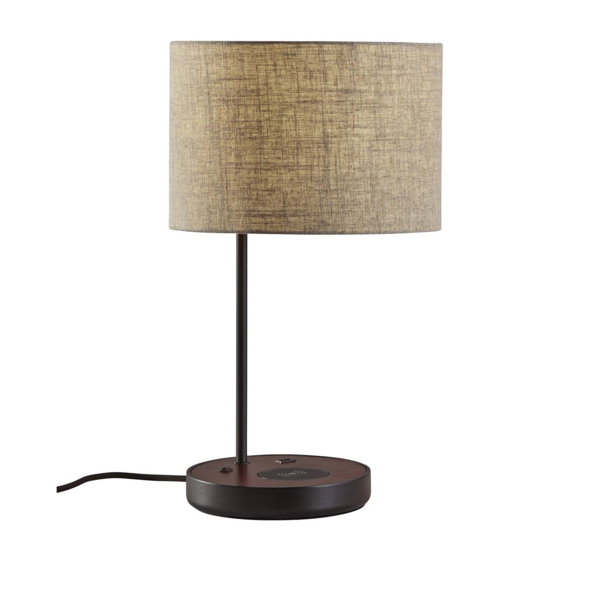 Adesso | Oliver Wireless Charging Table Lamp