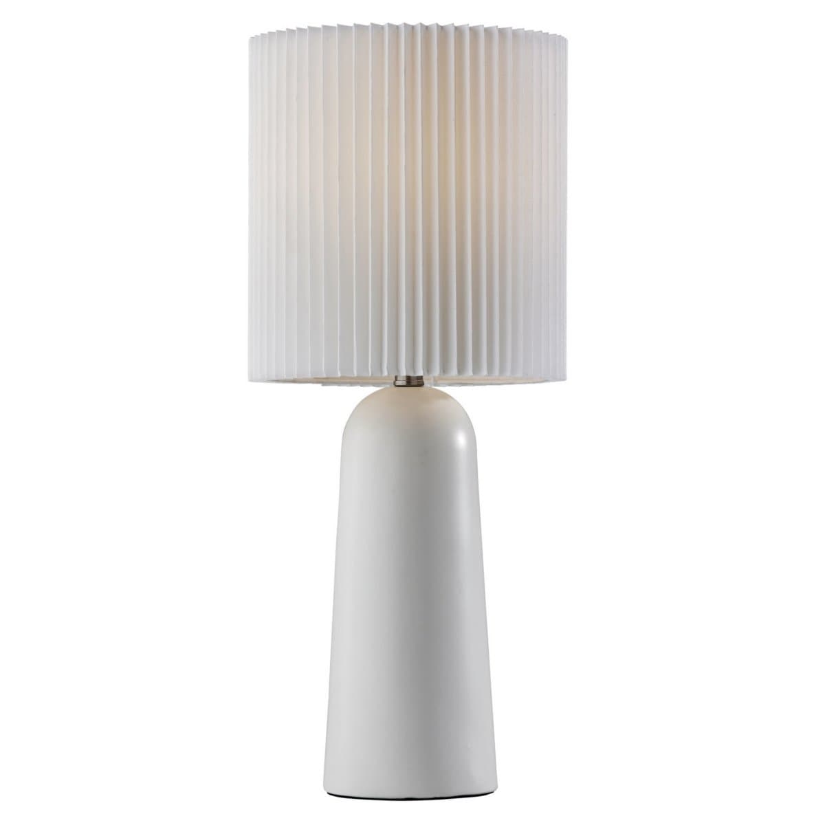 Adesso | Callie Table Lamp — White