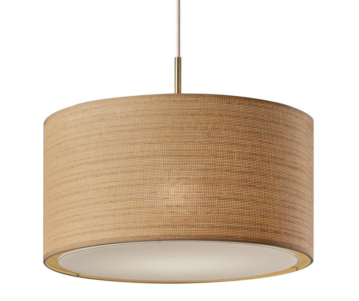 Adesso | Harvest Pendant — Antique Brass, Large