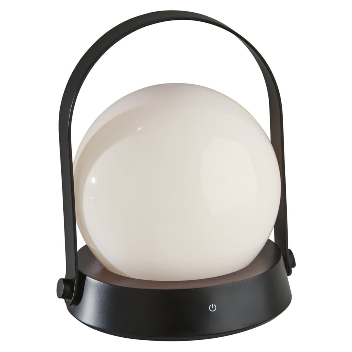 Adesso | Millie LED Color Changing Rechargeable Accent Lamp — Black