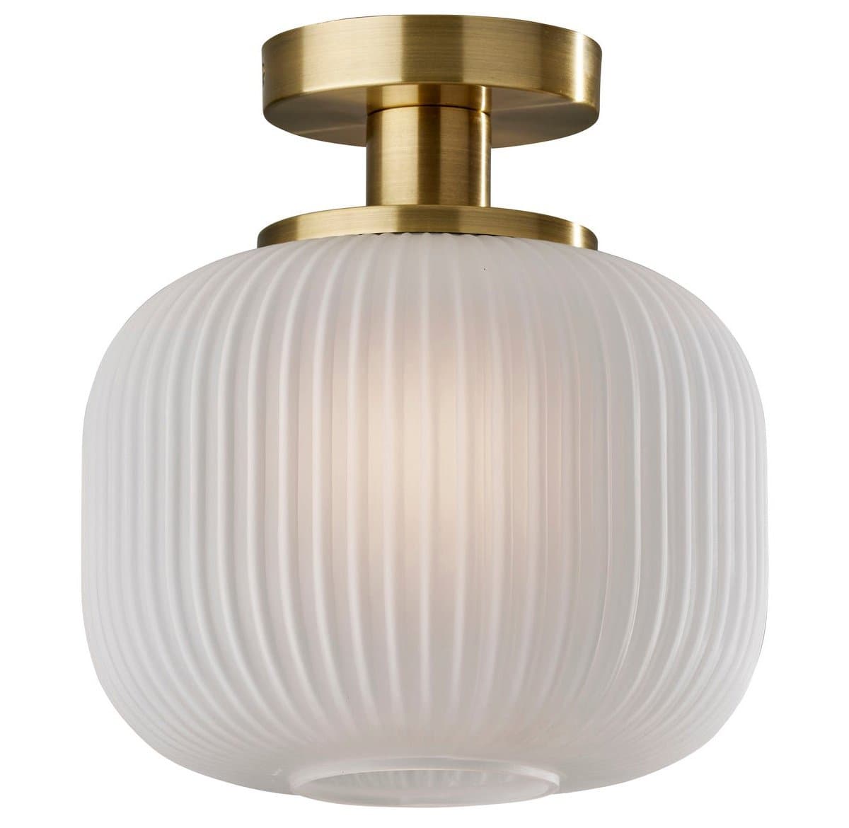 Adesso | Hazel Flushmount — Antique Brass