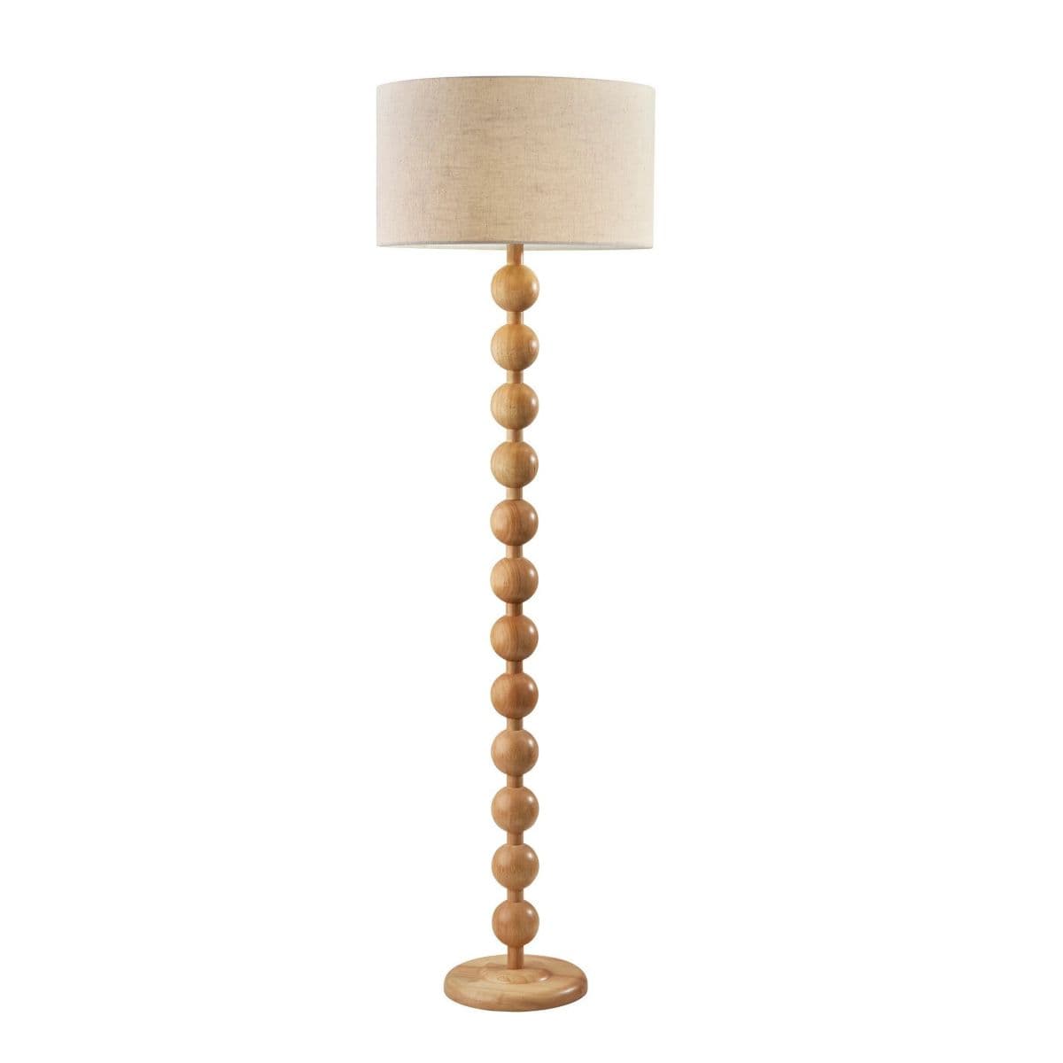 Adesso | Orchard Floor Lamp — Natural Wood