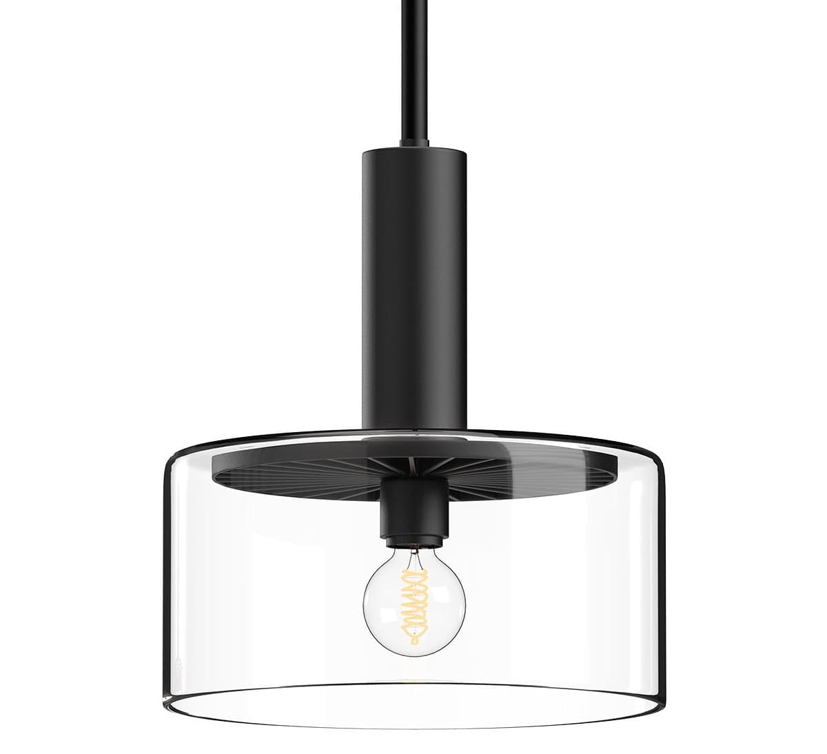 Alora Mood | Royale Pendant — Matte Black