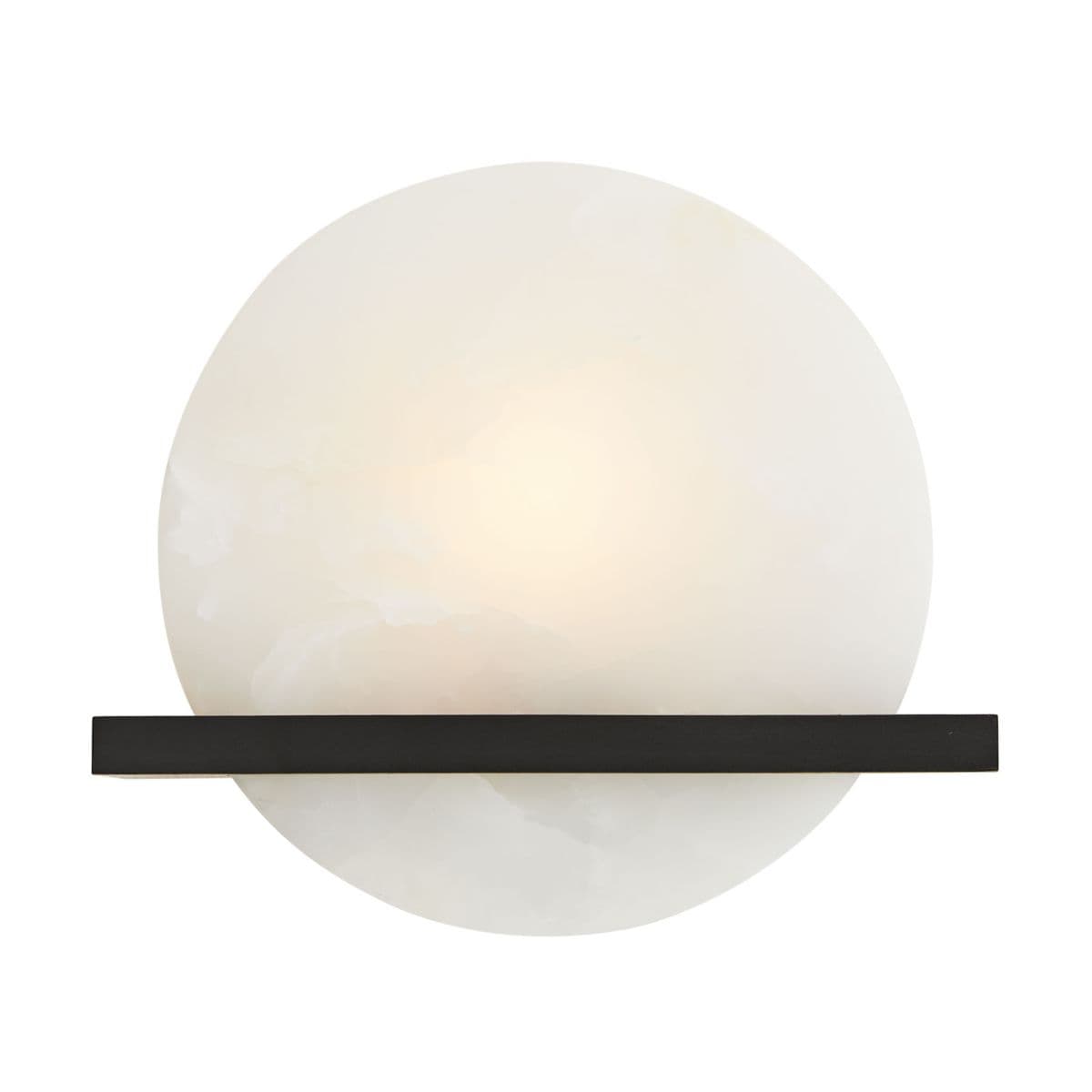 Arteriors | Savion Wall Sconce — White with Bronze Accents