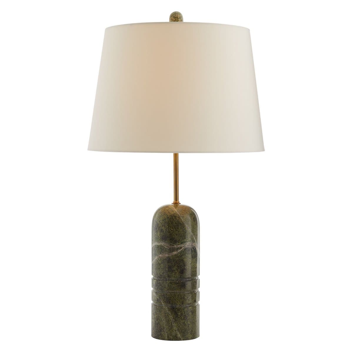 Arteriors | Mendoza Table Lamp — Antique Brass with Ivory