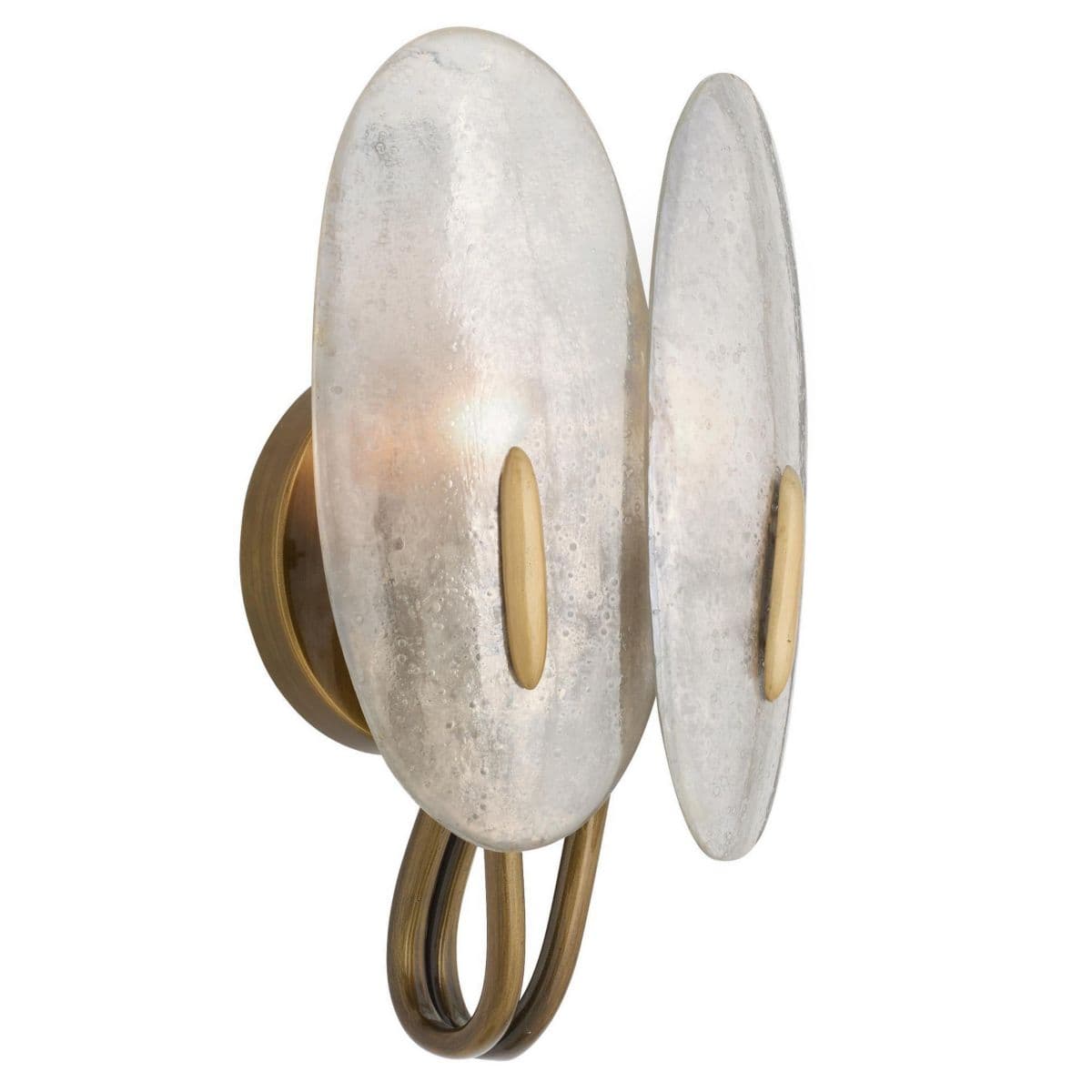 Arteriors | Izara Wall Sconce — Mercury with Antique Brass