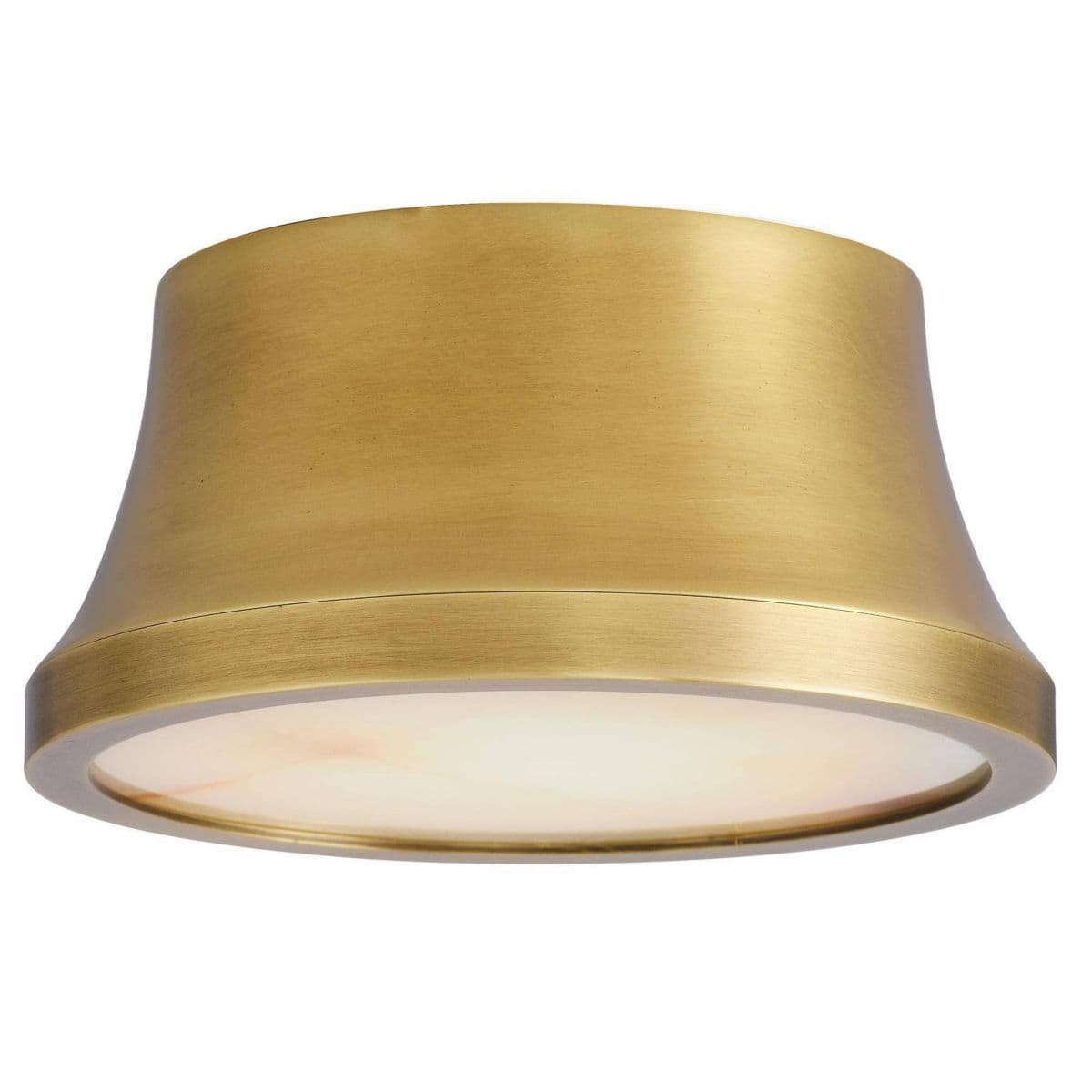 Arteriors Louisa Led Flushmount — Antique Brass