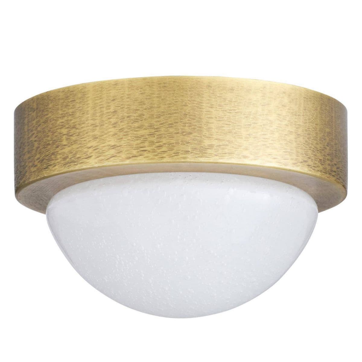 Arteriors Lennon Led Flushmount — Antique Brass