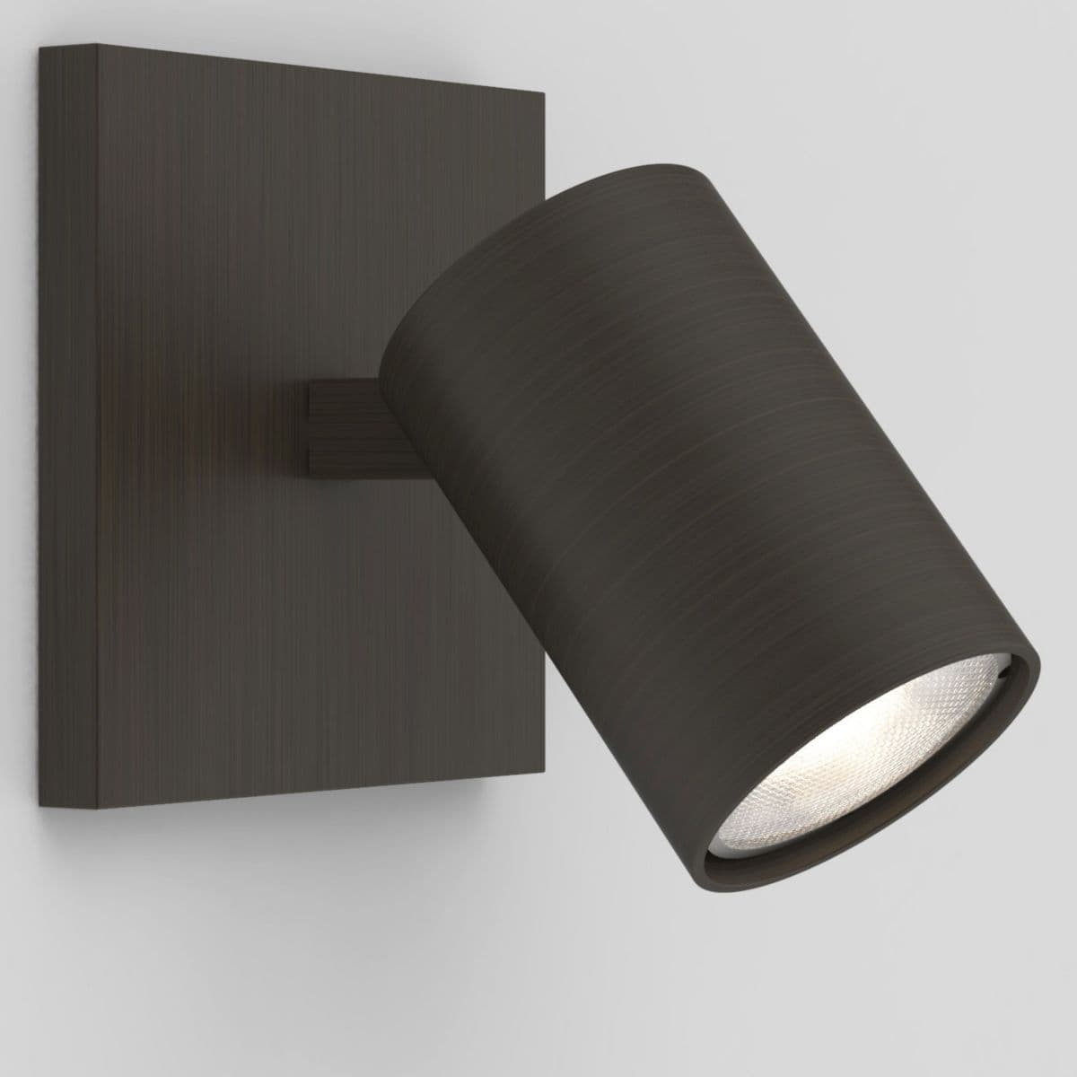 Astro Lighting Ascoli Single Square Wall Sconce — Bronze