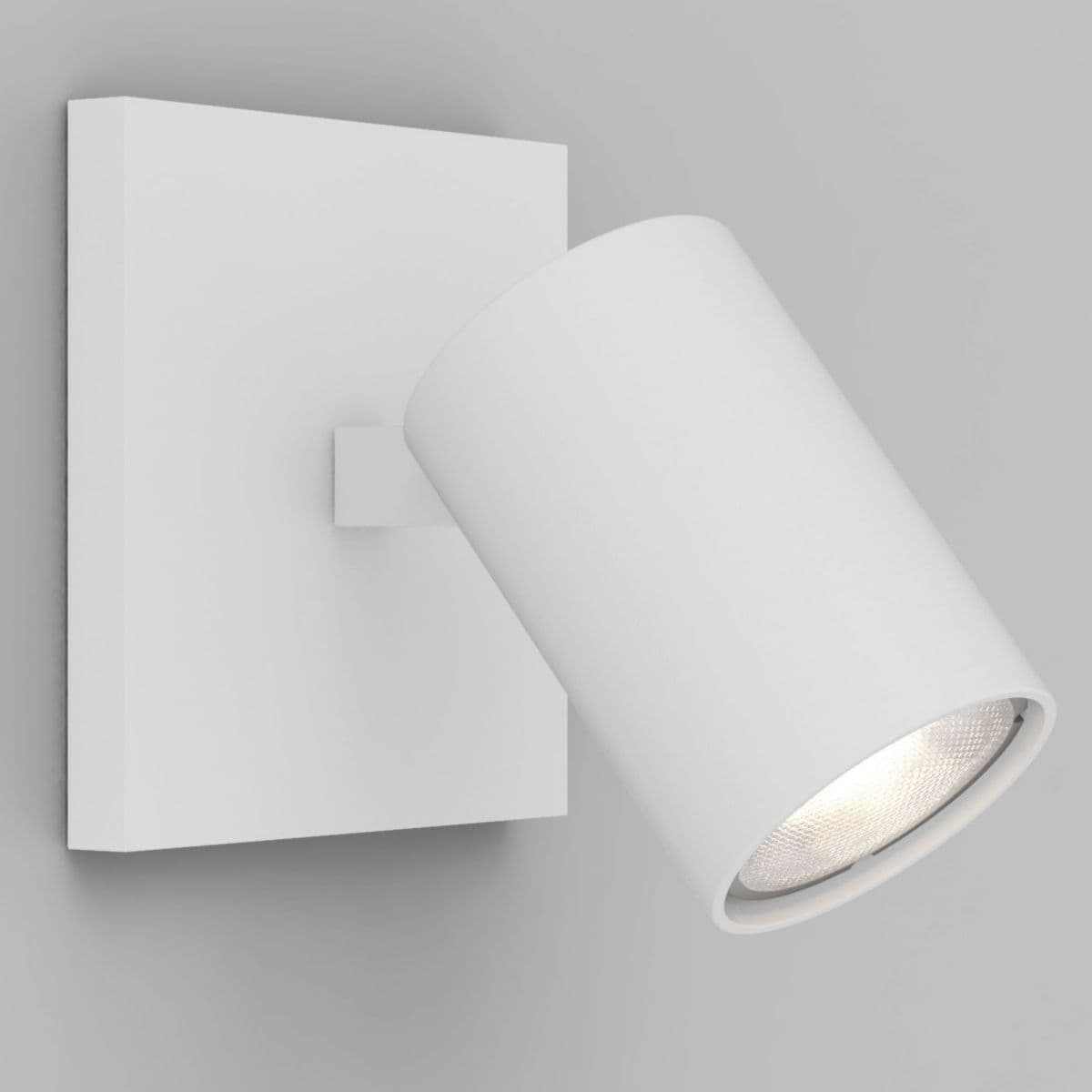 Astro Lighting Ascoli Single Square Wall Sconce — Textured White