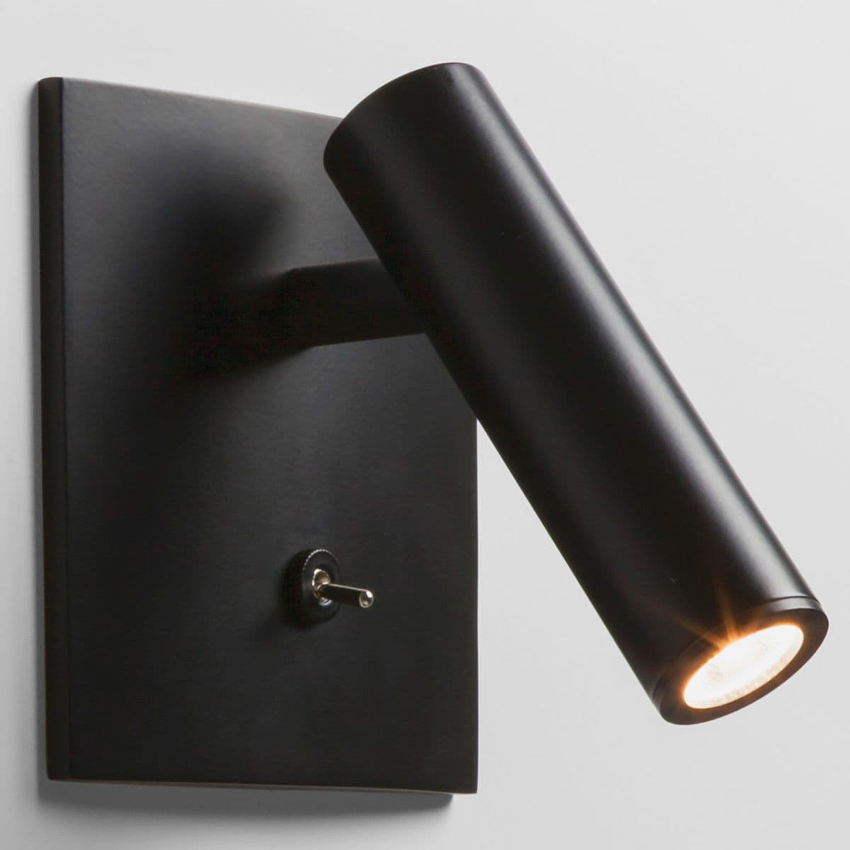 Astro Lighting Enna Square Switched Led Wall Sconce — Matte Black, 90
