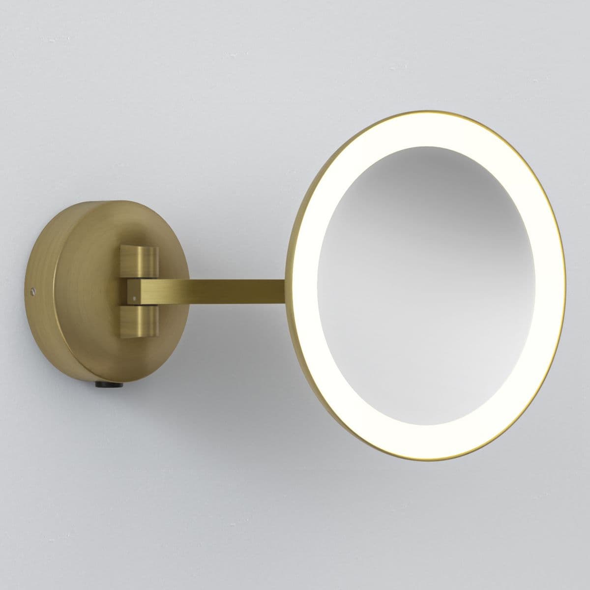 Astro Lighting Mascali Led Mirror Wall Sconce — Brushed Brass