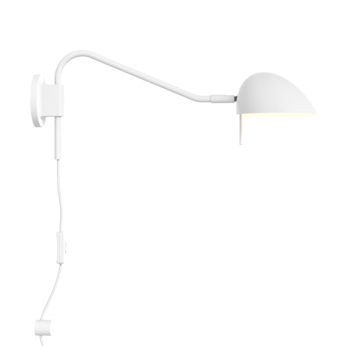 Astro Lighting | Serge Plug-in Swingarm Reading Light — Matte White