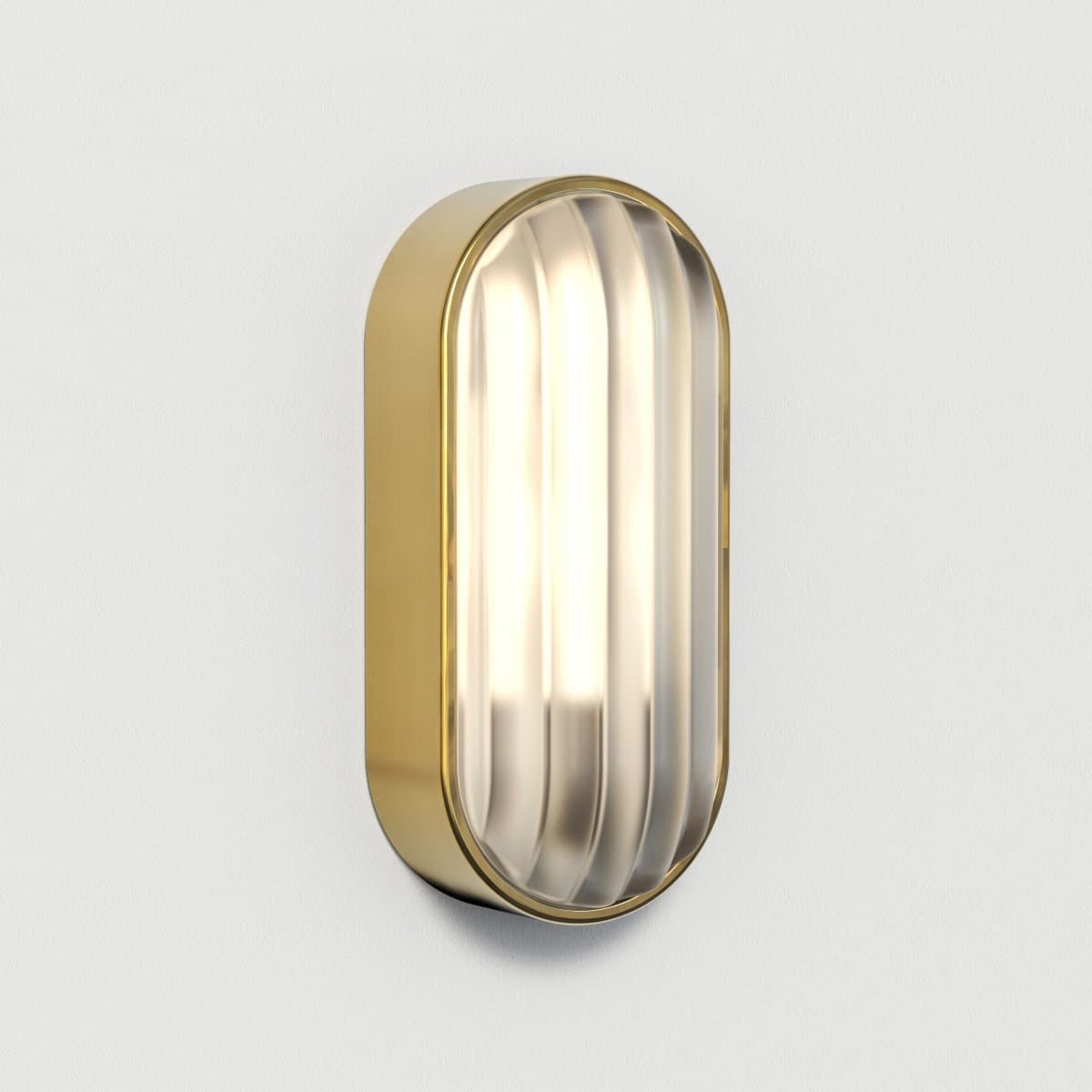 Astro Lighting | Montreal Oval Outdoor Wall Sconce — PVD Brushed Brass