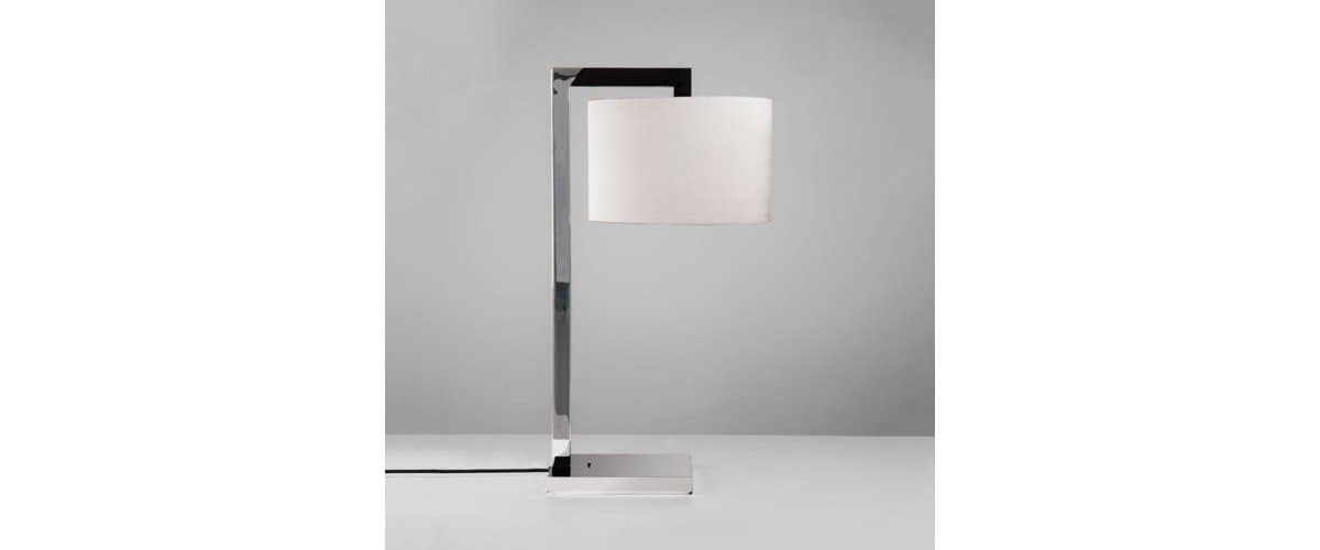 Astro Lighting | Ravello Table Lamp — Chrome, White