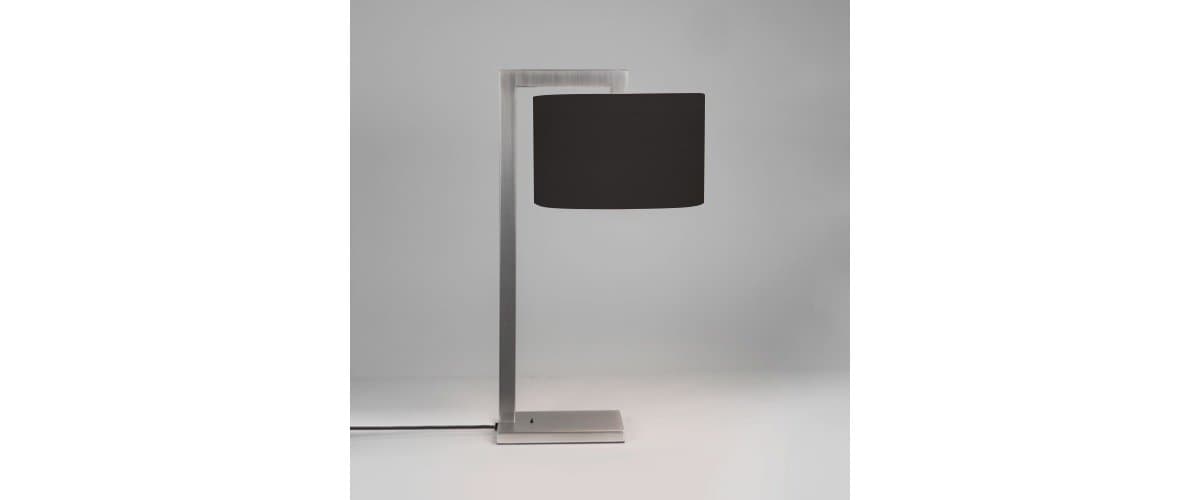 Astro Lighting | Ravello Table Lamp — Matte Nickel, Black