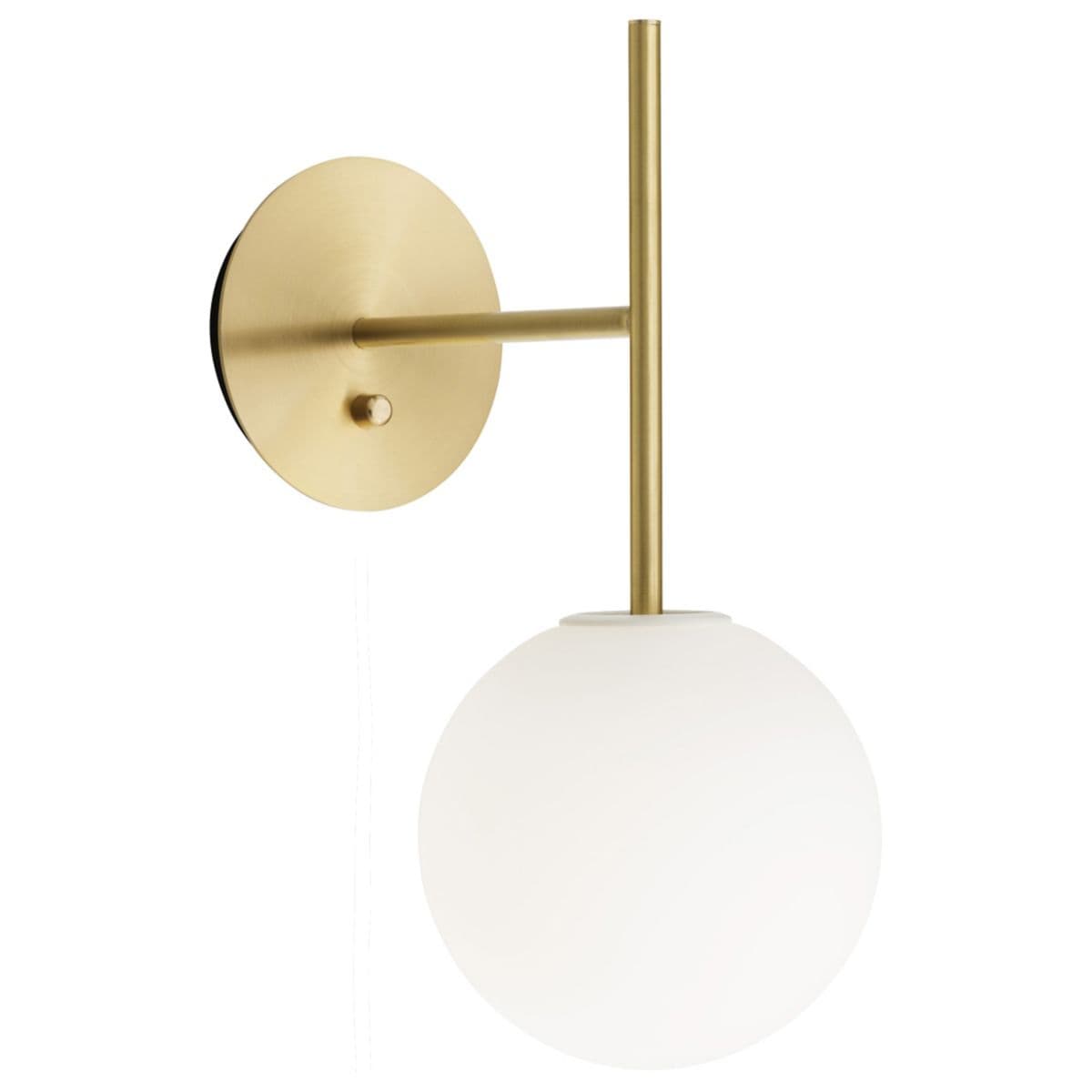 Audo Copenhagen Tr Bulb Wall Sconce — Brushed Brass