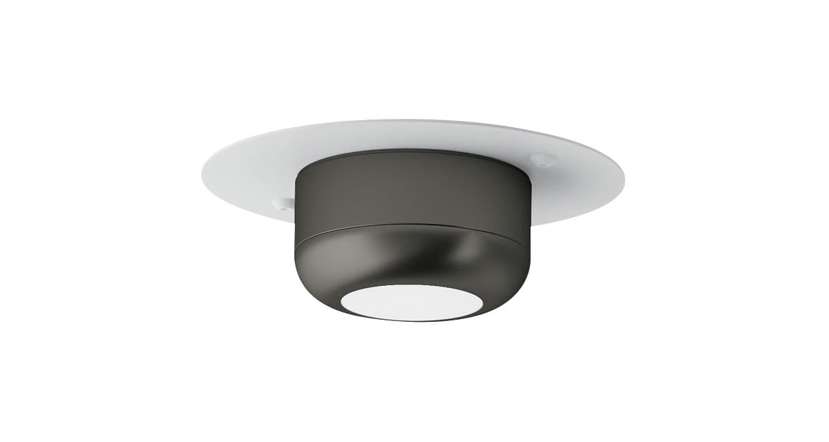 Axolight | Urban Mini LED Flushmount — Matte Nickel, Small