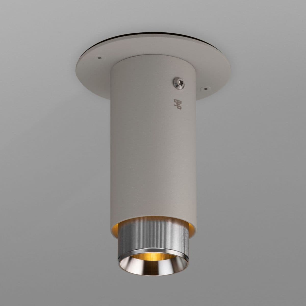 Buster + Punch Exhaust Flushmount — Stone, Steel