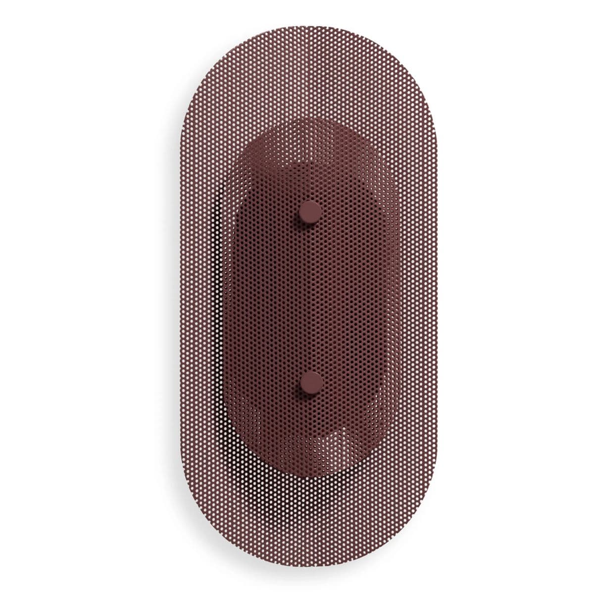 Blu Dot Filter Wall Sconce — Oxblood