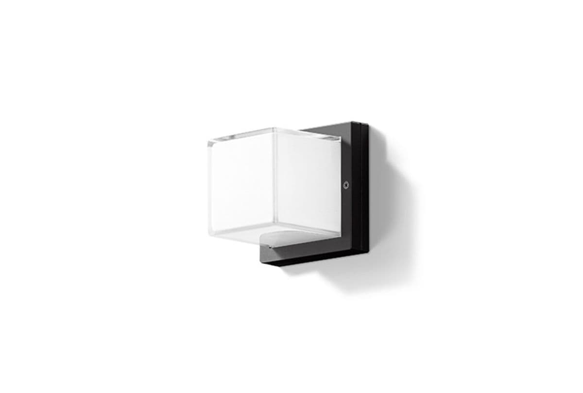 Bega Impact Resistant Led Ceiling/Wall Light-2431/2439 — Graphite, Large
